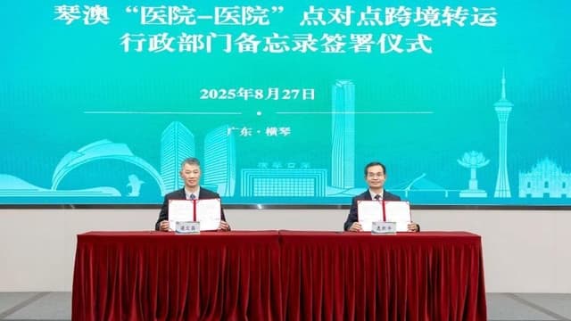 琴澳跨境救护车服务启动：一次对“车过车”模式的深刻反思