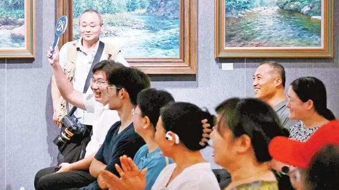 文化中国行：乡村里的艺术品拍卖会成交额创新高