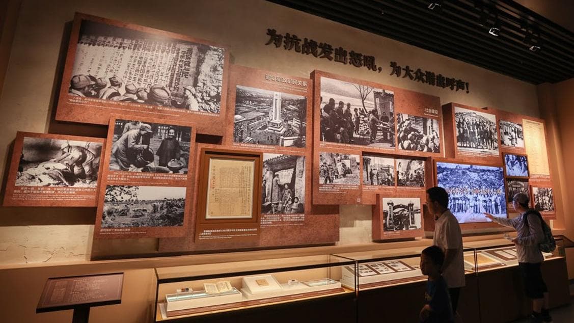 专家称：沉浸式抗战展览让参观者时空转换